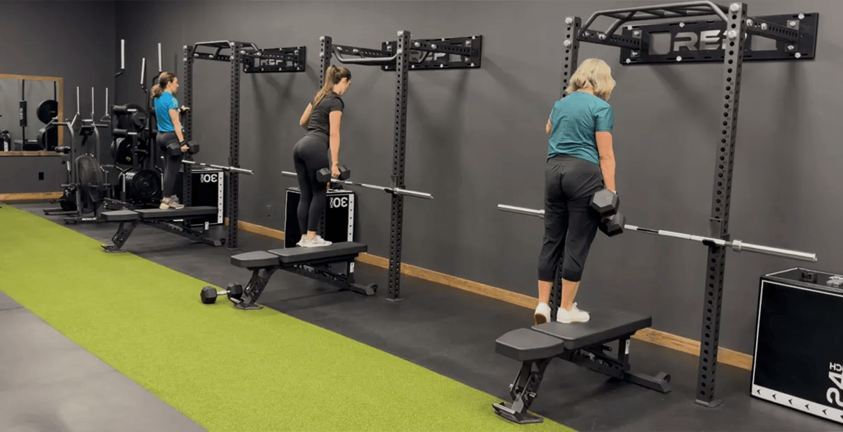 women exercising at Badger Strength